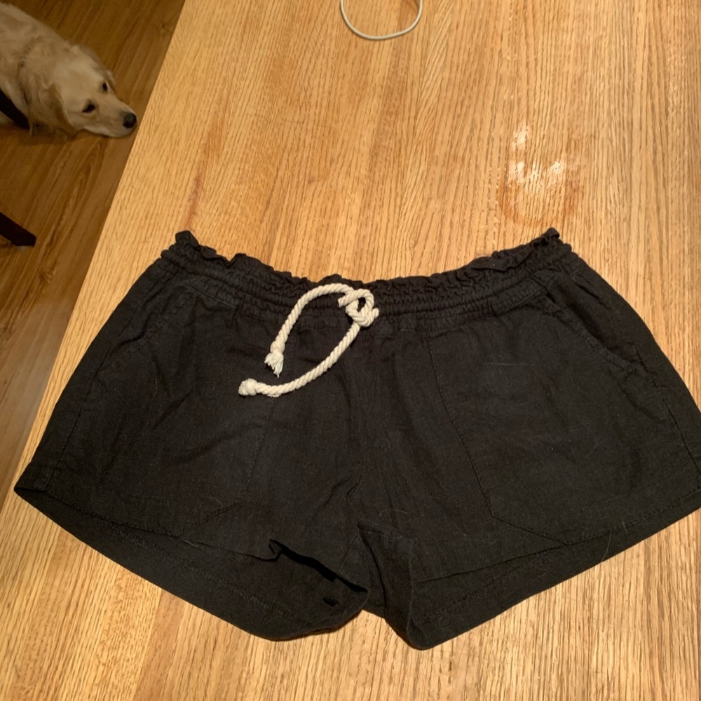 Linen roxy shorts